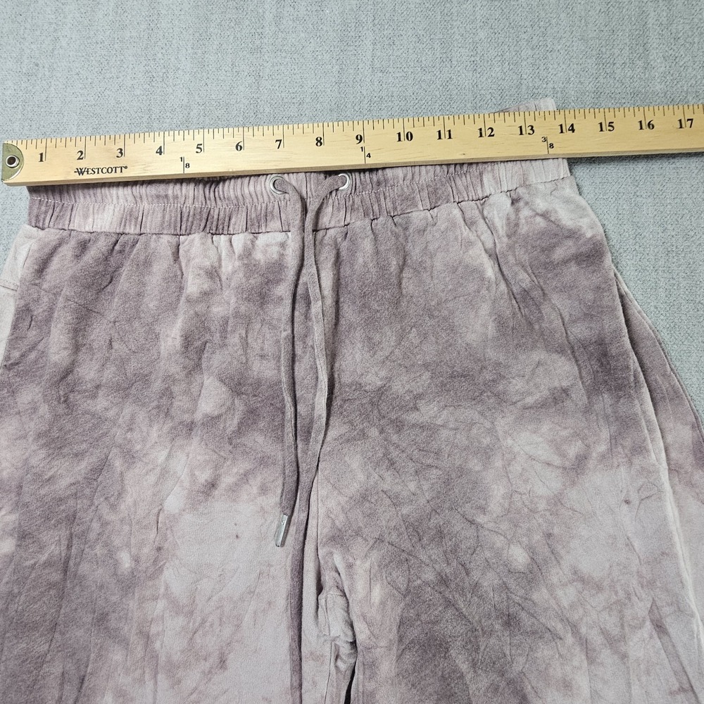 Rachel Zoe Women's Dark Pink Sweatpants Straight Leg Drawstring Size Medium - Picture 12 of 16